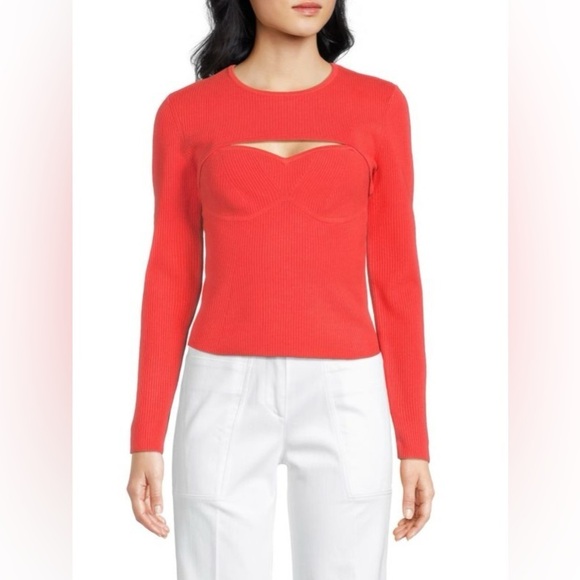 DEREK LAM 10 CROSBY Nessa Top Large. shrug and tank set - Picture 2 of 9